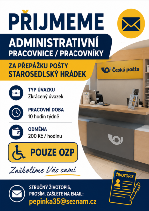 inzerát pošta